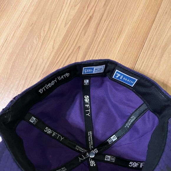 New Era Stussy Peace and Prosperity Fitted Hat - Picture 7 of 11